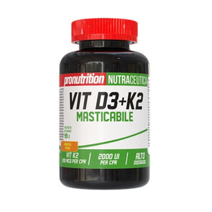 Vit D3 + K2 Masticabile 90 cpr Pronutrition