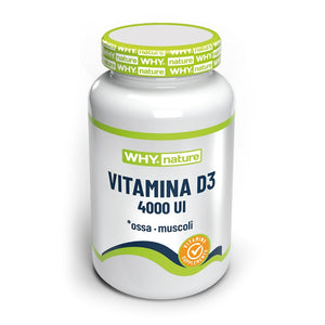 Vitamina D3 4000 UI 150 cpr WHYnature